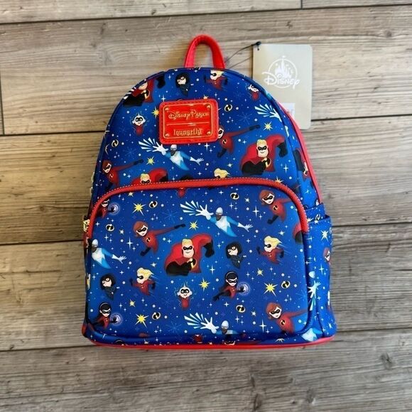 NWT Loungefly | Disney / Pixar The Incredibles Loungefly Mini Backpack - Picture 1 of 10